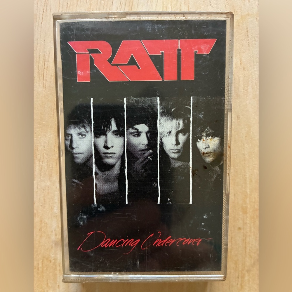 Ratt Dancing Undercover Cassette Tape 1986 Atlantic Records